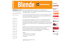 Desktop Screenshot of blende.jungewelt.de